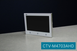 Обзор CTV-M4703AHD: домофон с экраном, как у современного смартфона