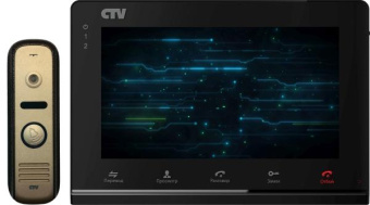 CTV-DP2700IP комплект IP видеодомофона 