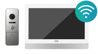 Купить CTV 5904Ai Kit Комплект Wi-Fi видеодомофона в официальном ...